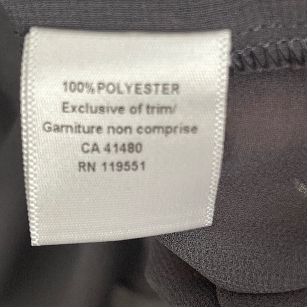 Gentle Fawn Sheer Dress Size Small Gray - Picture 8 of 8